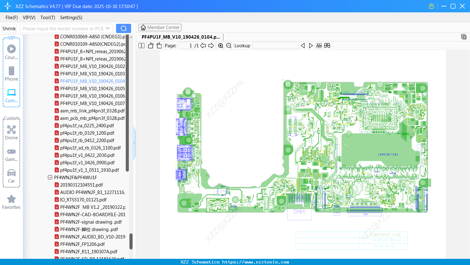 Laptop Mechrevo PF4PU1F_MB_V10_190426_0104